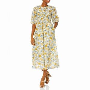 NWOT Rebecca Taylor Silk Daphne Fleur Dress Small